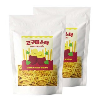 해나식품 고구마스틱, 2개, 400g