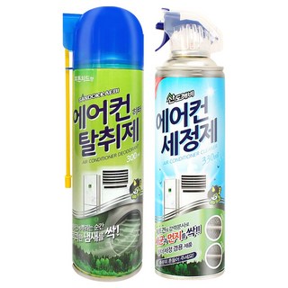 산도깨비 에어컨 청소 세트 [세정제+탈취제]세트, 330ml, 1세트
