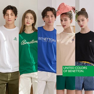 [BENETTON] 25NEW 베네통 남여공용 기능성 반팔티 (5종)