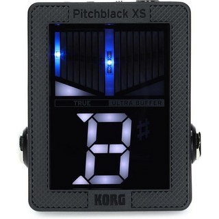 코르그 피치블랙 XS 컴팩트 크로마틱 베이스 기타 페달 튜너 PBXSBASS, PBXS, 1개