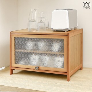 M컴퍼니 원목 2단 주방 선반