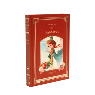 제이북스 노트의 품격 푸른들녘 인문교양 23, 단일상품|단일상품 9 인디고 클래식 양장 노트 Ver 3, 빨간머리앤, 1개