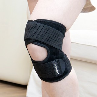 혁선생 의료용 무릎보호대 무릎 아대 지지대 Knee H-02 Black 1개 상품 이미지