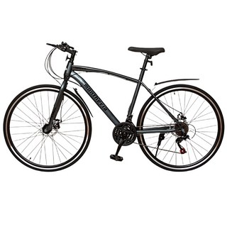 Montheria 로드자전거 국내 배송 700C 21단 로드바이크 C395-22, 1개, 170cm, 다크 그레이 A타입