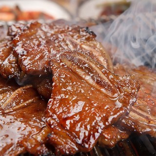 김가네 한입 알뜰갈비 1.2kg (구이 / 찜겸용) LA갈비 갈비살, 2. 김가네 한입 알뜰갈비 (2.4kg), 1개