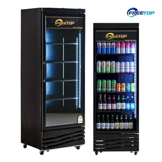 프리탑 FT-470AB 올블랙 음료수 냉장고