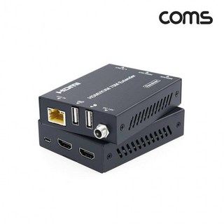 Coms HDMI KVM 리피터 70m 키보드 마우스 PV354 사용 모습