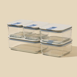 네오플램 퍼펙트씰M 유리 밀폐용기 진공 반찬통 냉동밥보관 냉장고 정리 용기 5종세트 8호, 5종 세트 8호, 1개 네오플램밥용기 네오플램 퍼펙트씰M 유리 밀폐용기 진공 반찬통 냉동밥보관 냉장고 정리 용기 5종세트 8호, 5종 세트 8호, 1개 네오플램밥용기