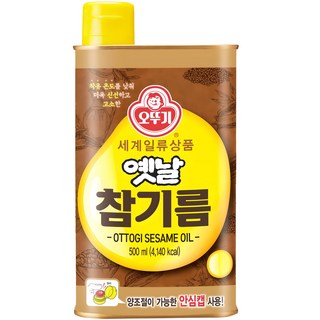 오뚜기옛날 참기름, 500ml, 1개