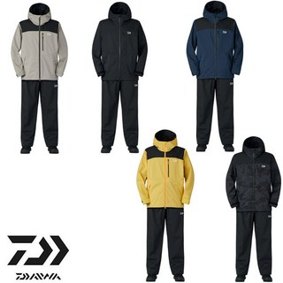[한국다이와] DR-3625 다이와 낚시복 RAINMAX 레인슈트 (형제피싱), 블랙 L(532436)
