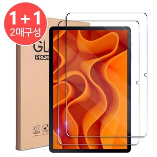 아이뮤즈 뮤패드 레볼루션 L11 호환 방탄 강화 유리 액정 보호 필름 2장 iMuz muPad Revolution 케이스나라, 1세트(1+1=2장)