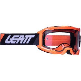 일본 직배송 LEATT 고글 오프로드용 Velocity 4.5 2022년 모델 네온 오렌지 병행 수입품, 1개