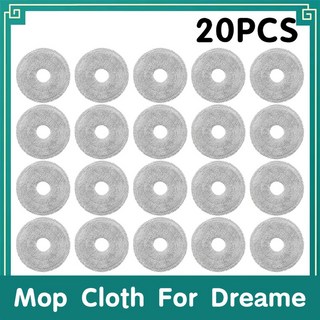 드림 봇용 걸레질 패드 샤오미 미지아 옴니 로보터 X10 X20 액세서리 L20 울트라 L30 울트라 X40 울트라 X20 X30 프로 S10 프로, 20PCS