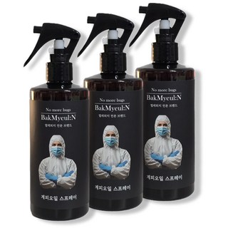 박멸앤 계피 스프레이 약 싹 실내용, 3개, 300ml