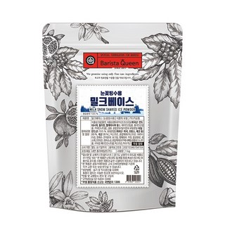 바리스타퀸 눈꽃빙수용 밀크베이스 파우더, 6개, 1kg, 6개