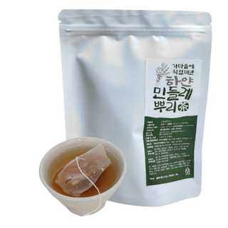 100% 흰민들레 뿌리차 20g x 20티백 – 가마솥에서 재가공한 지리산 풀잎 100% 흰민들레 뿌리차 20g x 20티백 – 가마솥에서 재가공한 지리산 풀잎
