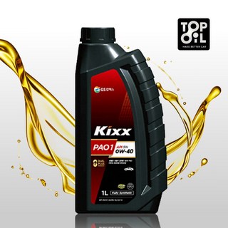 GS 칼텍스 KIXX PAO 1, 1개, 1L, 0w40