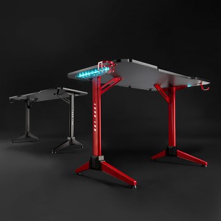 루나랩 스파크 게이밍 책상 1인용 컴퓨터 데스크, 스파크 레드 (택배발송)