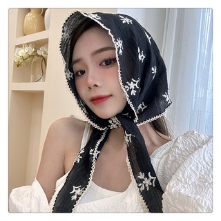 반다나 머리두건 여성 반다나스카프 여름두건