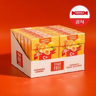세라 슈가프리 비타민C 오렌지&레몬 클릭박스 50g x 12개