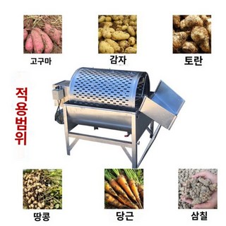 야채세척기 사용 모습