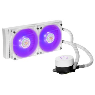 쿨러마스터 MasterLiquid ML240L V2 RGB 화이트 (영샵), 1개