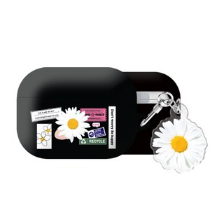 데이지라벨 에어팟 에어팟프로 시리즈 하드 케이스 키링 세트, 데이지라벨-005, AirPods Pro, 1개