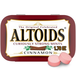 Altoids 시나몬 민트 싱글 팩 49.9g(1.75oz), Altoids 시나몬 민트 싱글 팩, 49.9g(1.7, 1개, 50g