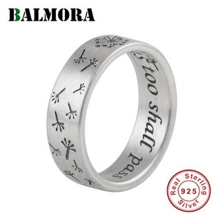 은커플링 BALMORA 여성용 빈티지 민들레 반지