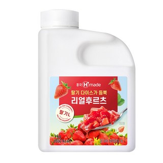 흥국 리얼베이스 후르츠 딸기L 1kg (냉동), 1개, 1L