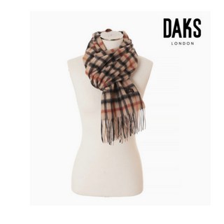 [백화점 정품] 닥스 울 체크 머플러 FKS280 (포장 쇼핑백포함) 상품 이미지