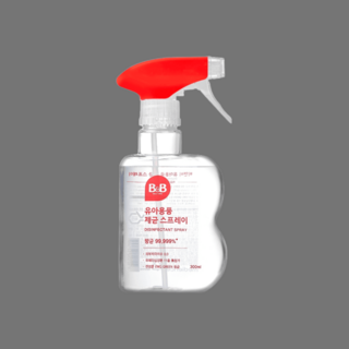 비앤비 제균 스프레이 장난감 유아용품 소독제, 300ml 1개