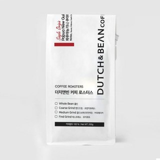 파푸아뉴기니 쿠아마운틴 로스팅 원두 200g/500g/1kg, 1개, 500g / 곱게-에스프레소/모카포트, 200g