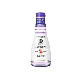 기꼬만 시보리타테 생 간장 200ml, 5개 세트 일본회간장 기꼬만 시보리타테 생 간장 200ml, 5개 세트 일본회간장