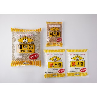 새댁표 개량메주 알메주세트 (메주+소금+가루), 1세트, 5kg