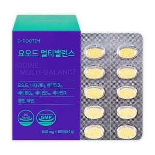 닥터루템 갑상선 요오드 아이오딘 멀티비타민 영양제