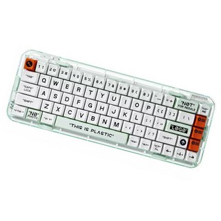 멜긱 RGB 핫스왑 투명 기계식 유무선 블루투스 키보드