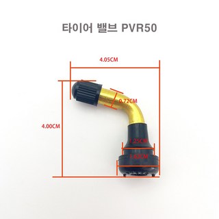GMB 모터사이클 튜브리스 고무 밸브 PVR70