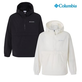 콜럼비아 바람막이 아노락 반집업 자켓