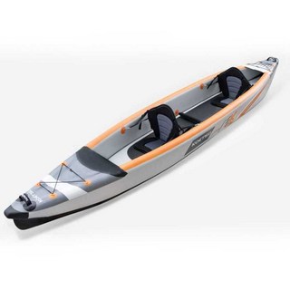 카약 에어카약 공기주입 2인용 1인용 낚시보트 KAYAK, 3.7m 더블 PVC 카약
