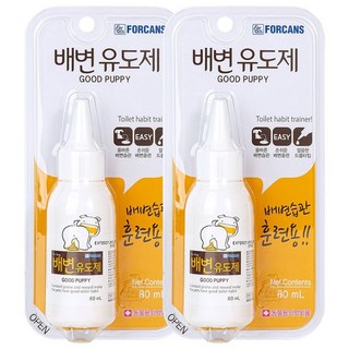 RePet 강아지 뿌리는 배변유도제 배변훈련 스프레이 소변유도제, 2개, 80ml