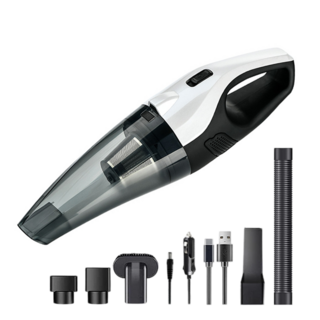 HULULU 휴대용 가정용 LED 조명 자동차 청소기