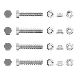 접이식 대차 손잡이 조립용 육각볼트 후렌지너트 (철) 세트 1개 M10 상품 이미지