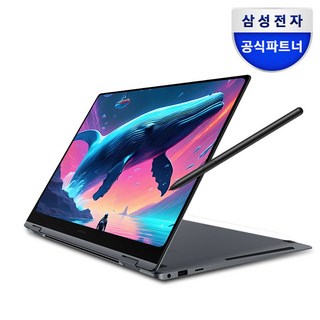 삼성전자 갤럭시북4 프로360 NT960QGK-K71AR 인텔 코어 울트라 7 삼성노트북 고해상도 AI 노트북 사무용 노트북 대학생 노트북 2in1 노트북 S펜 포함, WIN11 Home, 32GB, 1TB, 문스톤그레이 레노버 노트북 21HMS00T00