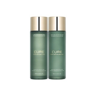 김정문알로에 큐어 하이드라 수딩 에멀젼 130ml +토너 130ml, 1세트