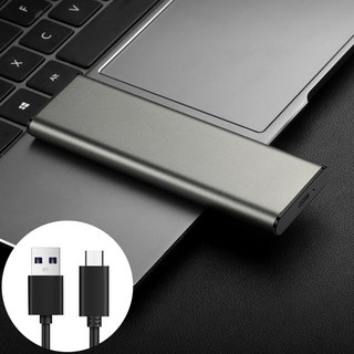 하드디스크 SSD 및 알루미늄 단일 B 세대 USB 1 인클로저 지원 리더 M 2 to 어댑터 SATA 키 3 NFGG 5Gbps 프로토콜, Grey, 2) Grey, 없음