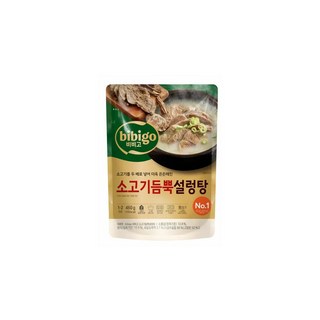 비비고 소고기듬뿍설렁탕, 460g, 6개