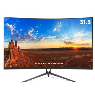 비트엠 NEWSYNC X320QC 보더리스 75 커브드 1500R 32인치 고해상도 모니터, 일반, 80.1cm