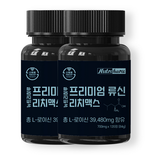 뉴트리하루 프리미엄 초고함량 류신 단백질 타블렛 노인 보충제, 120정, 2개