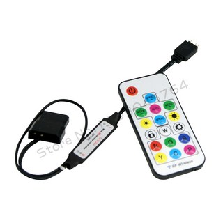 마더보드 RGB SYNC 분배기 M/B ASUS GIGABYTE MSI용 12V 4Pin 5V 허브 전송 연장 케이블, 05 3Pin 5V Controller, 1개